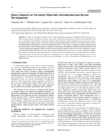 Deicer Impacts on Pavement Materials: Introduction and Recent Developments