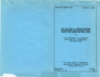 Feed Efficiency of Crested Wheatgrass and Bromegrass and Mixtures of These Grasses With Alfalfa and Sweet Clover