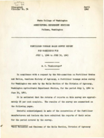 Fertilizer Tonnage Sales Survey Report for Washington for July 1, 1944 to June 30, 1945