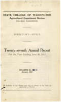Twenty-Seventh Annual Report for the Year Ending June 30, 1917
