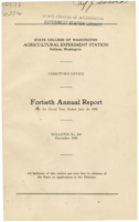 Fortieth Annual Report for the Fiscal Year Ended June 30, 1930