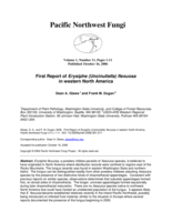 First Report of Erysiphe (Uncinuliella) flexuosa in western North America