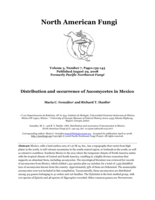 Distribution and occurrence of Ascomycetes in Mexico
