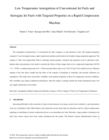 Low temperature autoignition of conventional jet fuels and surrogate jet fuels with targeted properties in a rapid compression machine