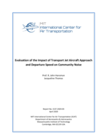 Evaluation of the Impact of Transport Jet Aircraft Approach and Departure Speed on Community Noise