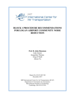 Block 1 Procedure Recommendations for Logan Airport Community Noise Reduction