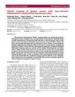 Optical imaging of gastric cancer with near-infrared heptamethine carbocyanine fluorescence dyes
