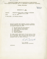 Committee Reports Annual Extension Conference, January 9 to 15, 1937