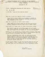 Supplementing Memorandum 104, dated April 23