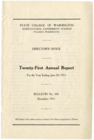Twenty-First Annual Report