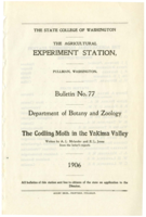 The Codling Moth in the Yakima Valley