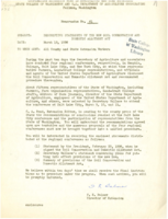 Descriptive Statements of the New Soil Conservation and Domestic Allotment Act