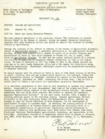 Lincoln and Agriculture