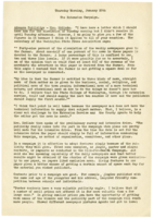 The Extension Campaign; Advance Publicity; Organization; Exhibits and Posters; Securing Action; Measuring Results and Building Future Programs; Follow-up Publicity; Summary of Conference; Memorandum