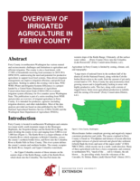 Overview of irrigated agriculture in Ferry County