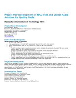 Project 020: Development of NAS wide and Global Rapid Aviation Air Quality Tools