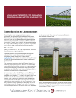 Using an atmometer for irrigation scheduling in Eastern Washington