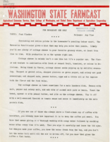 Washington State Farmcast, March 1945