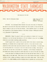 Washington State Farmcast, June 30, 1942