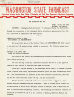 Washington State Farmcast, October 17, 1945