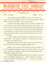 Washington State Farmcast, October 1943