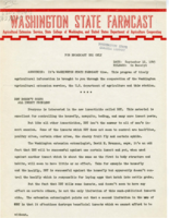 Washington State Farmcast, September 12, 1945