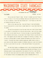 Washington State Farmcast, September 1943
