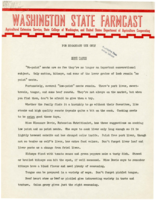 Washington State Farmcast, August 1945