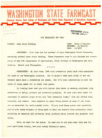 Washington State Farmcast, November 1, 1943
