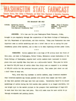 Washington State Farmcast, July 4, 1944