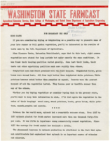 Washington State Farmcast, April 1945