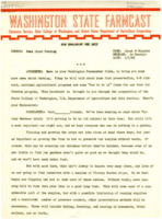 Washington State Farmcast, April 5, 1943