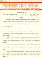 Washington State Farmcast, March 22, 1943