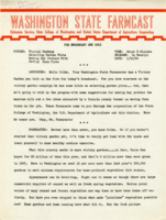 Washington State Farmcast, May 30, 1944
