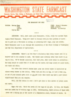 Washington State Farmcast, January 12, 1943