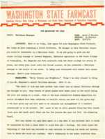 Washington State Farmcast, December 21, 1942