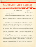 Washington State Farmcast, March 1, 1940