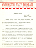 Washington State Farmcast, December 2, 1940