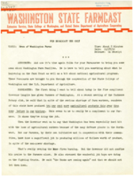 Washington State Farmcast, November 23, 1942