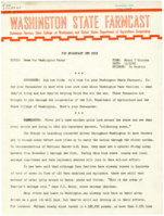 Washington State Farmcast, November 9, 1942