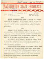 Washington State Farmcast, January 25, 1940