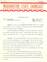 Washington State Farmcast, October 27, 1940