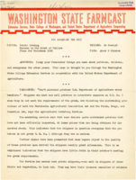 Washington State Farmcast, January 18, 1940