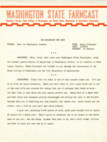 Washington State Farmcast, September 28, 1942