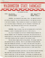 Washington State Farmcast, December 26, 1944