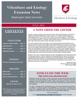 Viticulture and Enology Extension News, Fall 2021