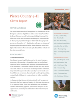 Pierce County 4-H Clover Report News and Announcements, November 2021