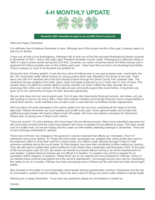 4H Monthly Update, December 2021