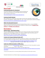 CloverGram, October 15, 2021