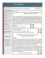 Lowdown, October 2021